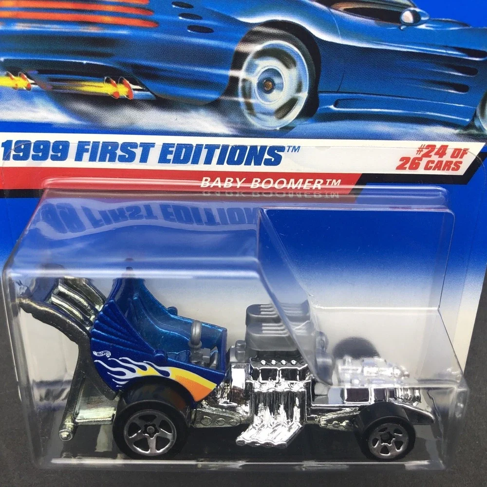 Hot Wheels Baby Boomer Car Buggy 1999 First Editions Blue Diecast 1/64 Scale 680